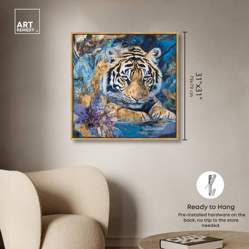 King of the Jungle Canvas by Art Remedy