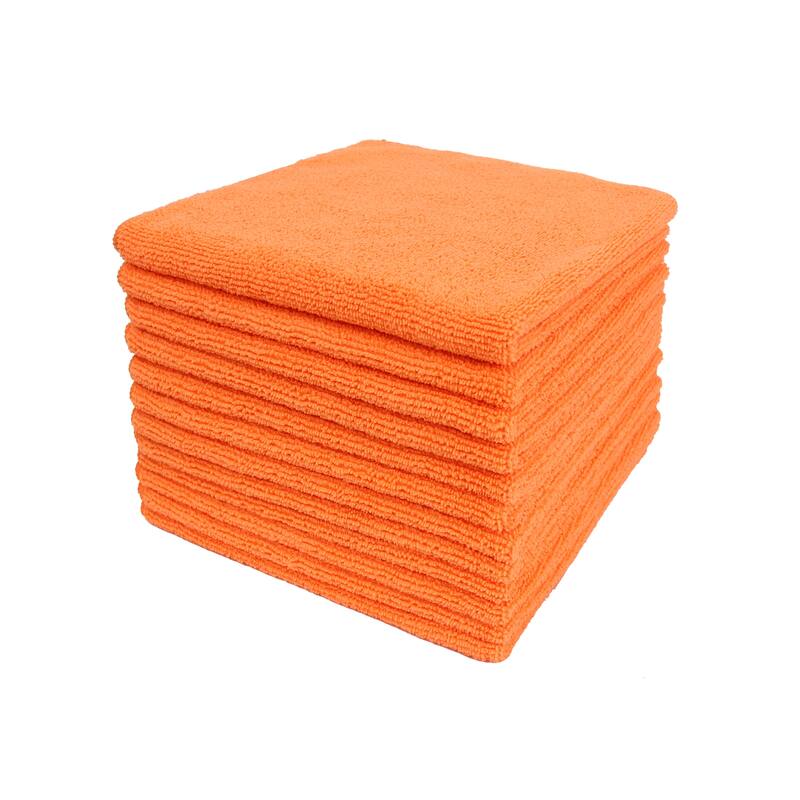 Tricol Clean Micoriber Cleaning Cloth 16x16/36 - 16x16 - orange