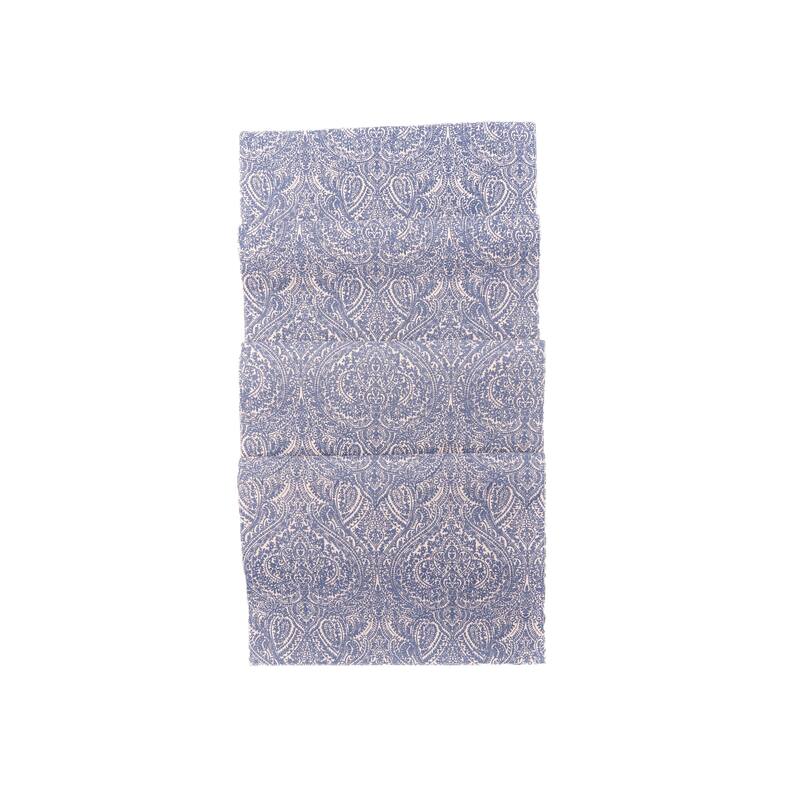 13" x 72" Desiree Blue Kitchen Table Runner - 13" x 72"