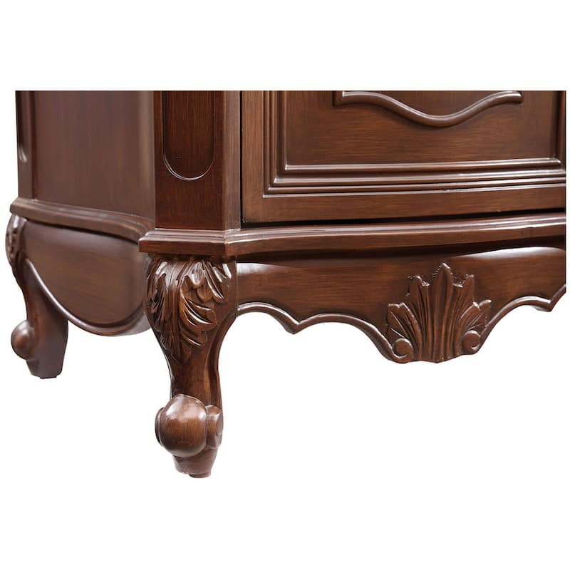 Elegant Lighting VF-1031-VW Berkshire 24" Free Standing Single Basin