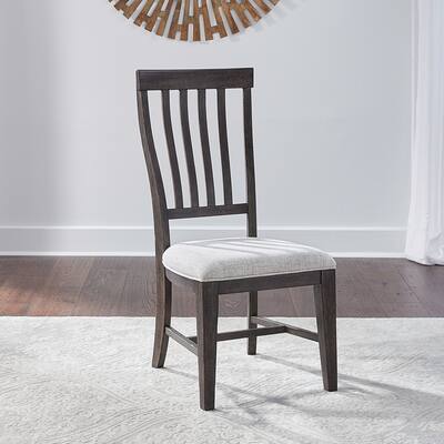 Liberty Furniture Grant Park Slat Back Side Chair for Dining Room, Set of 2 - Width 20" x Depth 23" x Height 42"