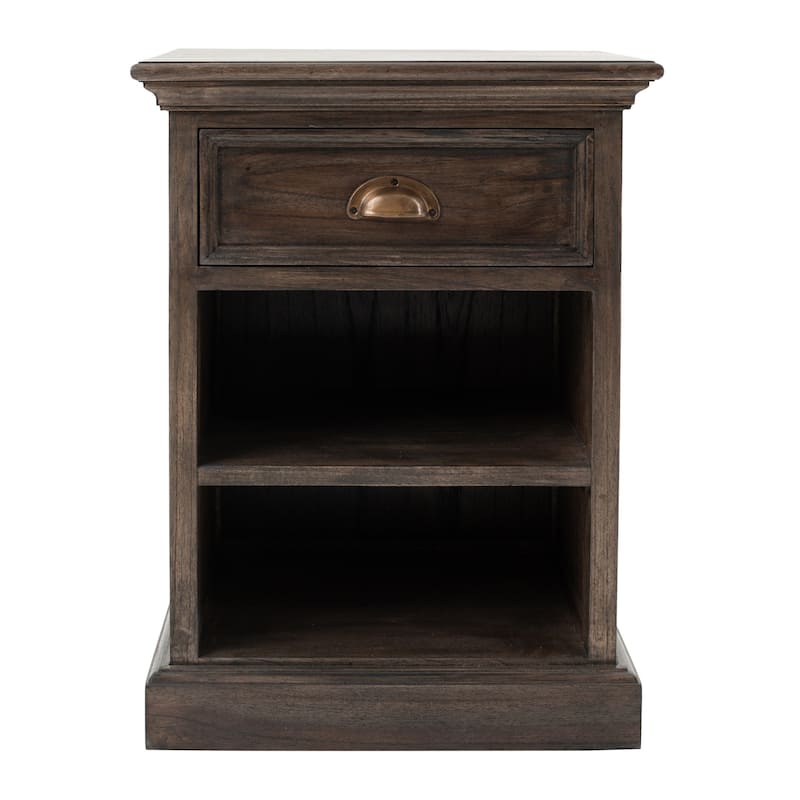 Classic Nightstand With Shelves