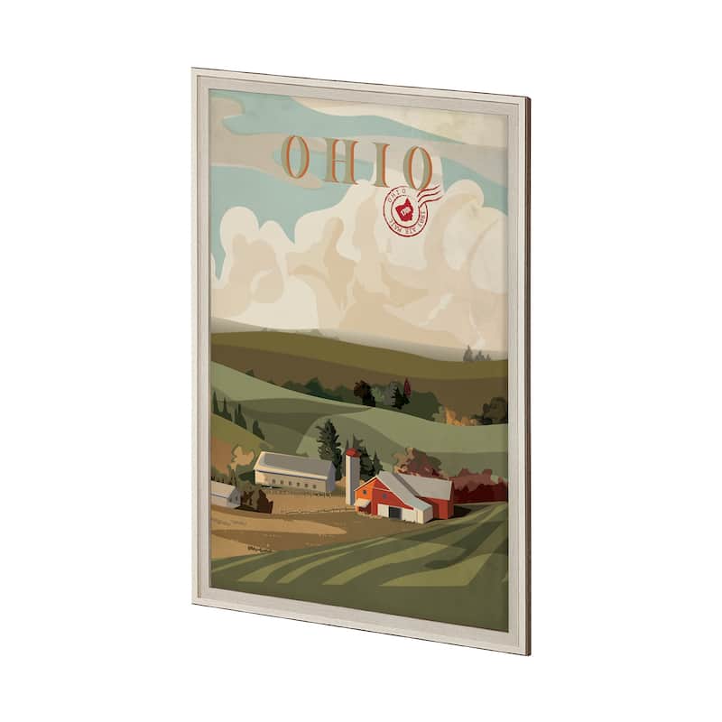 Ohio Go (XL) Framed Art Print