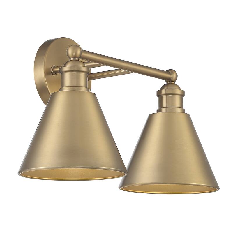 Meridian M80063 2 Light 17" Wide Bathroom Vanity Light