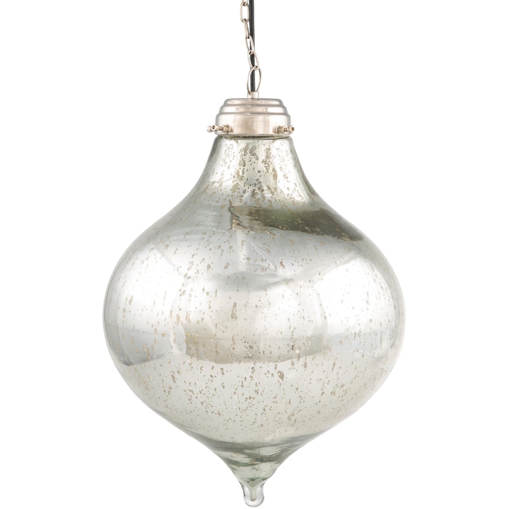 Tusten Teardrop Mercury Glass 1-light Pendant