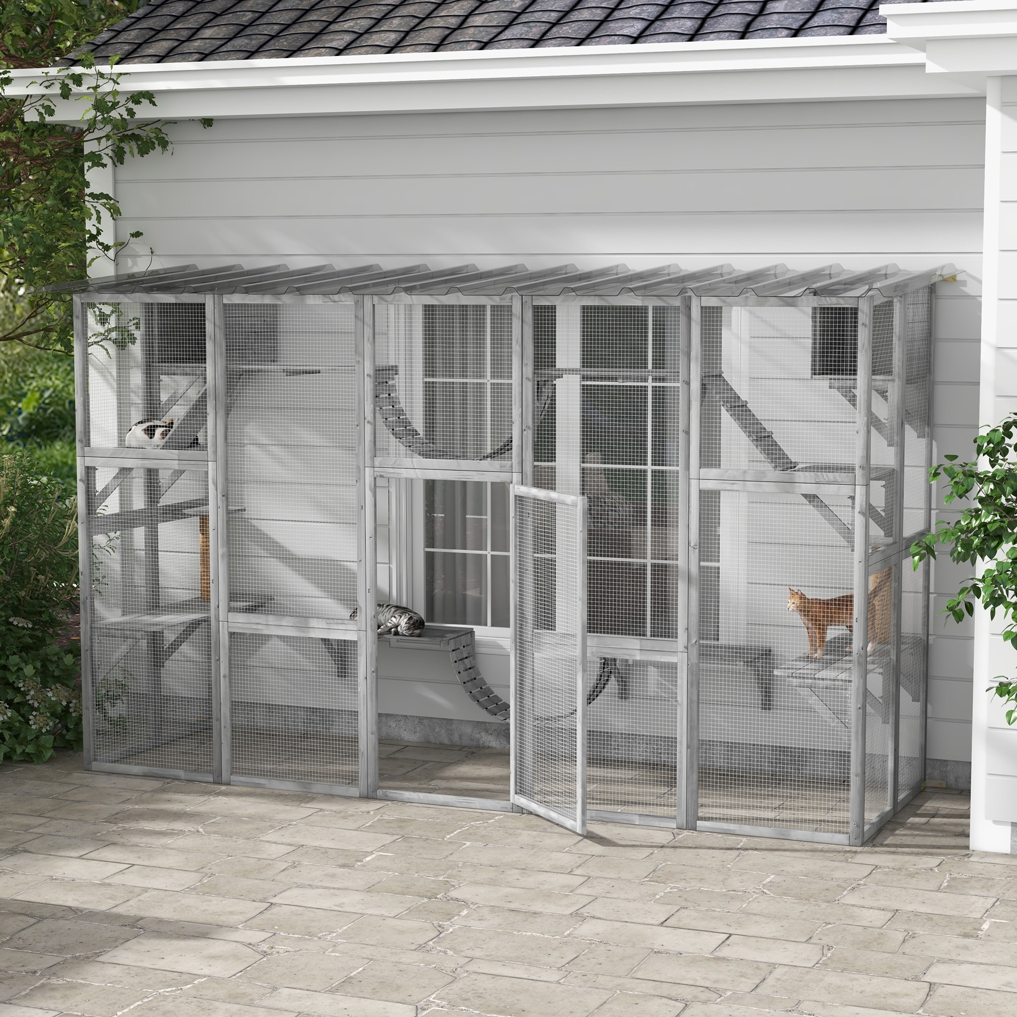 Used outdoor cat enclosures for sale best sale