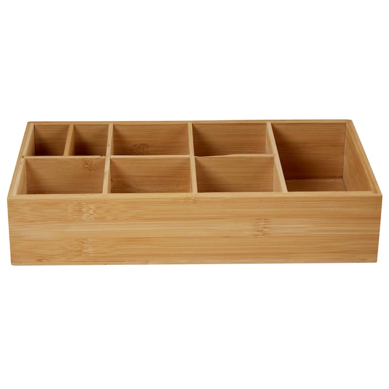 Kitchen Details Bamboo Kitchen Drawer Organizer - Brown