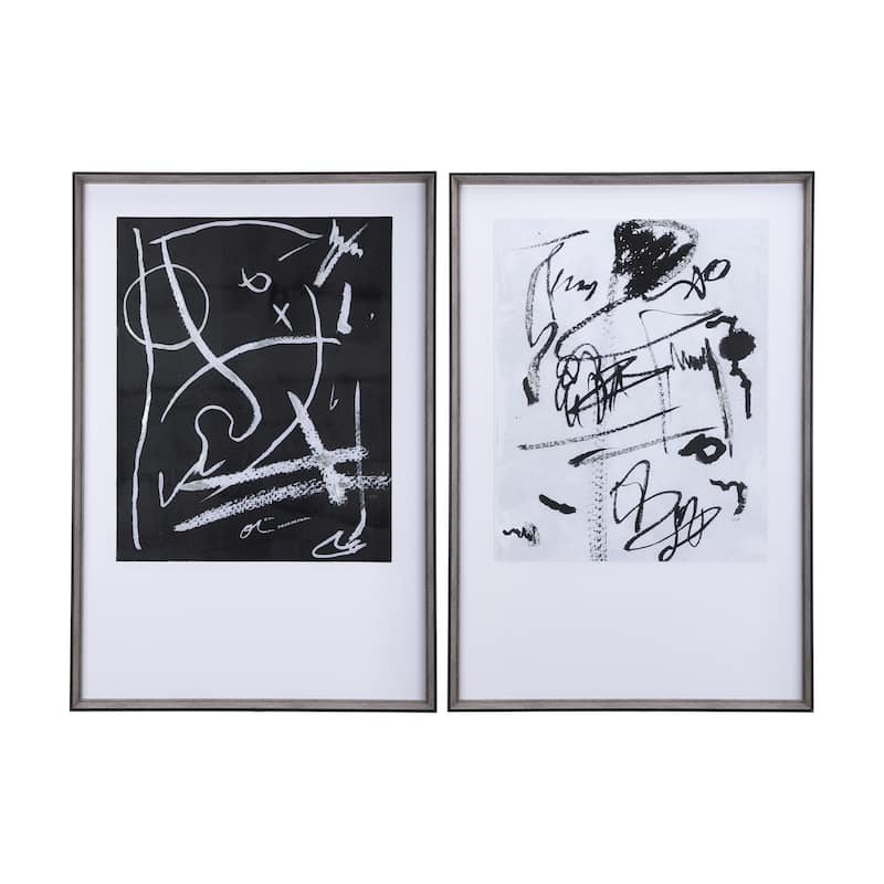 Doodle I Framed Art Print