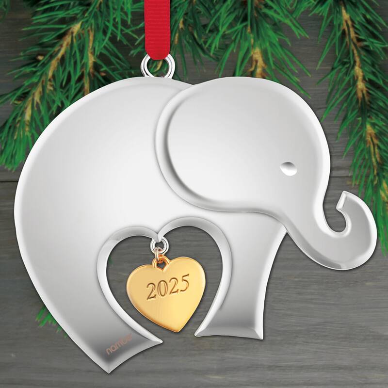 Nambe Baby's First Christmas Ornament 2025
