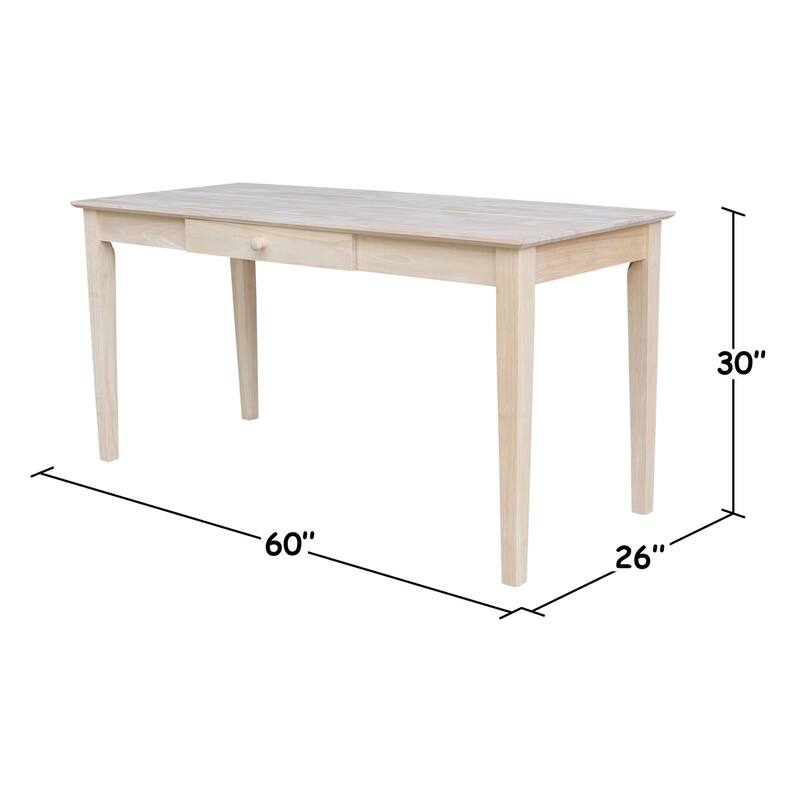 Copper Grove Parnasuss One-Drawer Writing Desk