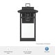 preview thumbnail 28 of 28, Hunter Yancy House Outdoor Wall Light - Front Porch, Patio, Garage - Mission, Transitional - Resists Corrosion!