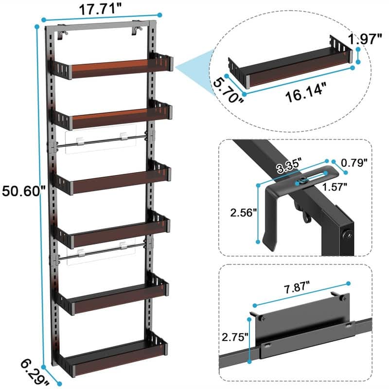Over the Door Pantry Organizer