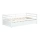 preview thumbnail 6 of 40, Costway Twin Size Trundle Daybed Wooden Slat Support Mattress Platform