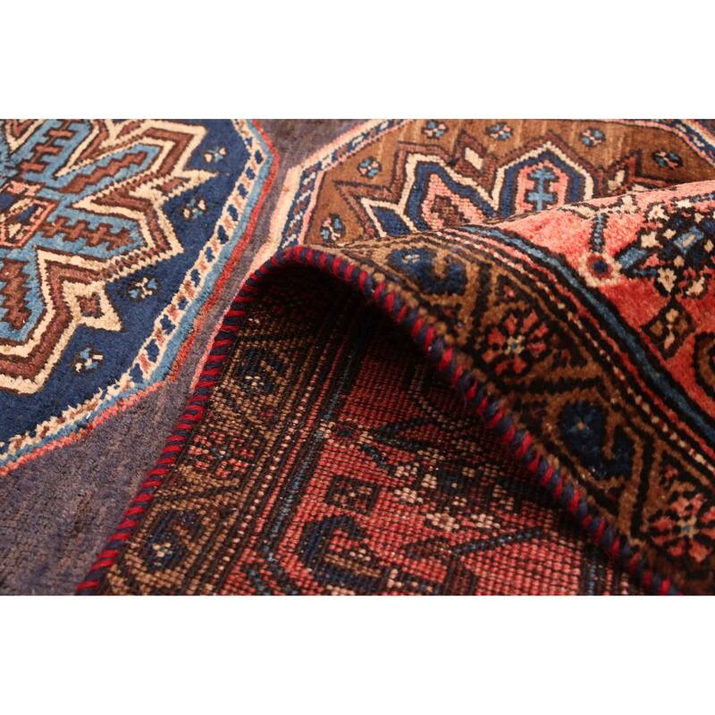 ECARPETGALLERY Hand-knotted Konya Anatolian Dark Navy Wool Rug - 4'2 x 8'0