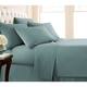 Vilano Series Ultra Soft Extra Deep Pocket 6-piece Bed Sheet Set - King - Steel Blue