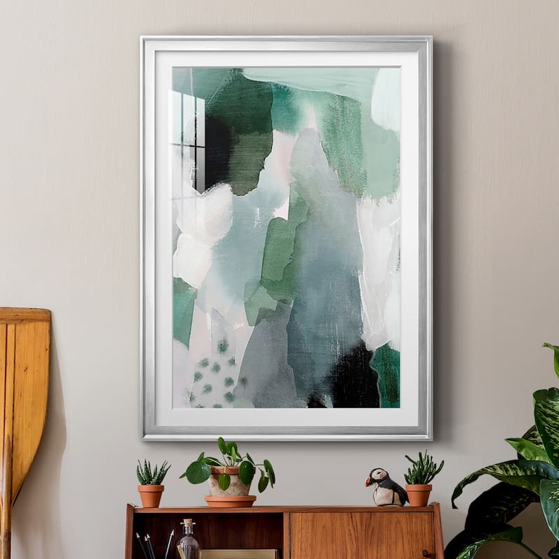 Turquoise Waters I Premium Framed Print - Ready to Hang