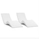 preview thumbnail 2 of 31, Aqua Outdoors In-Pool Chaise Lounge - Set of 2