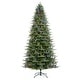 preview thumbnail 14 of 19, Glitzhome 11ft Pre-Lit Realistic Green Full Fir Artificial Christmas Tree with 3200 Lights & Foot Pedal