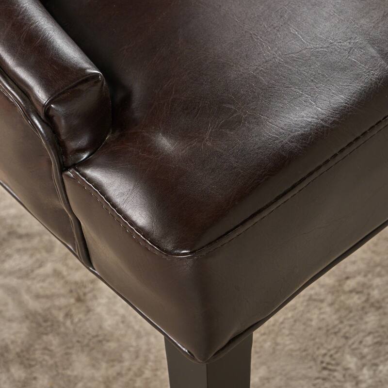 Cheney Tufted Dining Chairs (Set of 2) by Christopher Knight Home