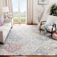 SAFAVIEH Handmade Glamour Noella Floral Wool Rug - 8' x 10' - Ivory/Red