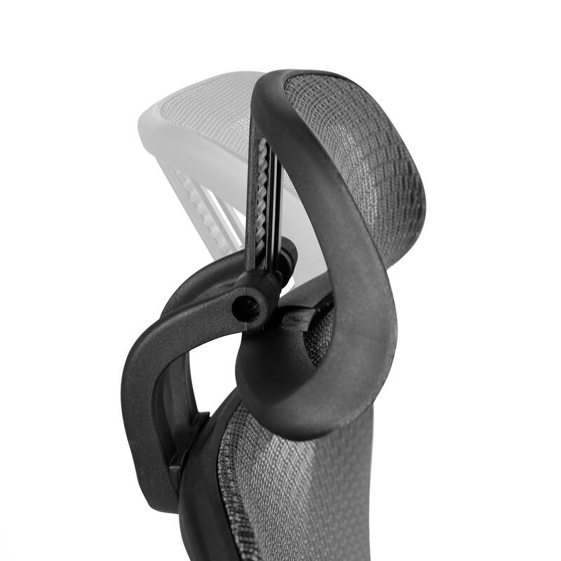Ergonomic Mesh Office Chair with Synchro-Tilt, Headrest, Adjustable Pivot Arms
