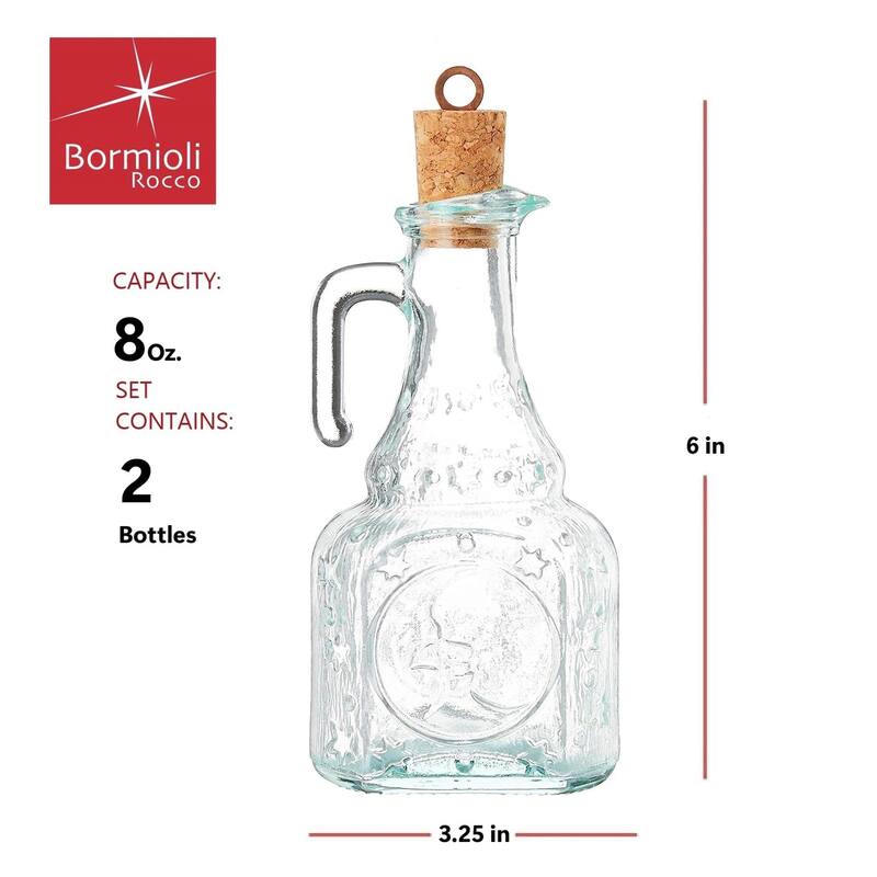 Bormioli Rocco 8 oz Country Home Helios Oil Bottle - 8 oz