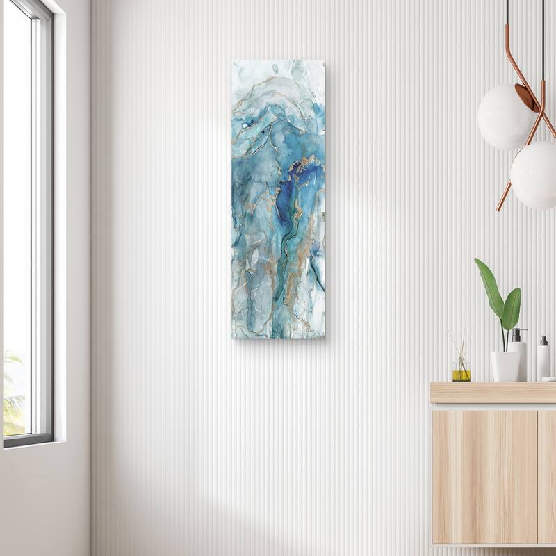 Abstract Lapis Light Panel I Canvas Art Print