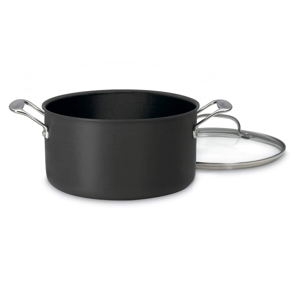 Cuisinart Chef's Classic Nonstick Hard Anodized Cookware 6 Qt. Stockpot with Cover