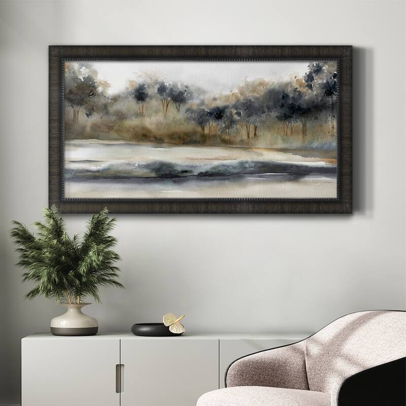 Silent River Premium Framed Canvas- Ready to Hang