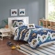 preview thumbnail 13 of 12, Intelligent Design Kids Gavin Monster Truck Reversible Quilt Set with Throw Pillow Full - Queen