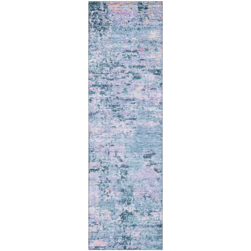 Premium Washable Super Soft Solid Abstract Mayfield Rug