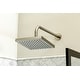 preview thumbnail 6 of 10, Miseno 2.0 GPM Single Function Rain Shower Head