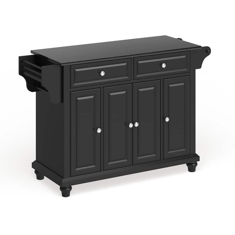 Crosley Cambridge Granite Top Full Size Kitchen Island/Cart - 18"d x 51.5"w x 36"h