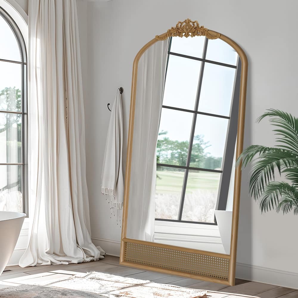 Elegant Arch Frame Full Length Mirror vanity mirror