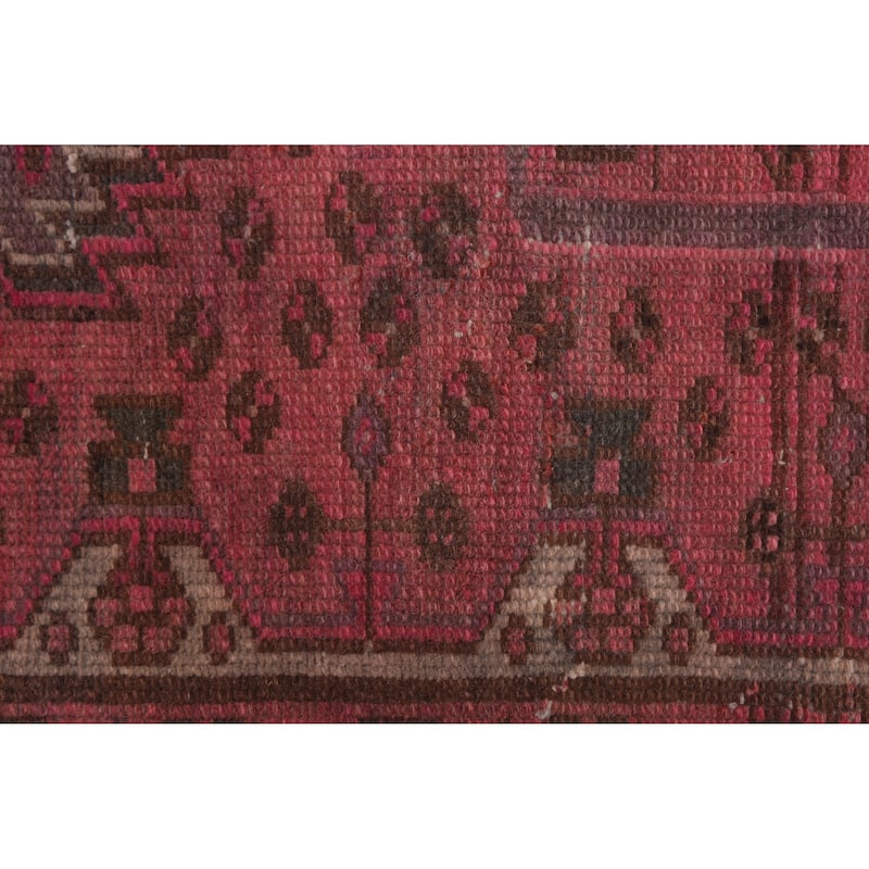 ECARPETGALLERY Hand-knotted Antalya Vintage Pink Wool Rug - 4'0 x 6'10