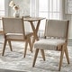 preview thumbnail 3 of 16, Lifestorey Baywood 6-Piece Solid Wood Dining Set with Bench