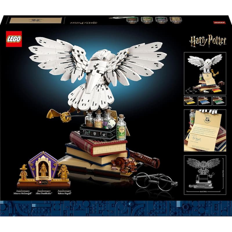 Adult Hogwarts Ikonen Sammler Building Set, 3010 Pieces - Age 18+