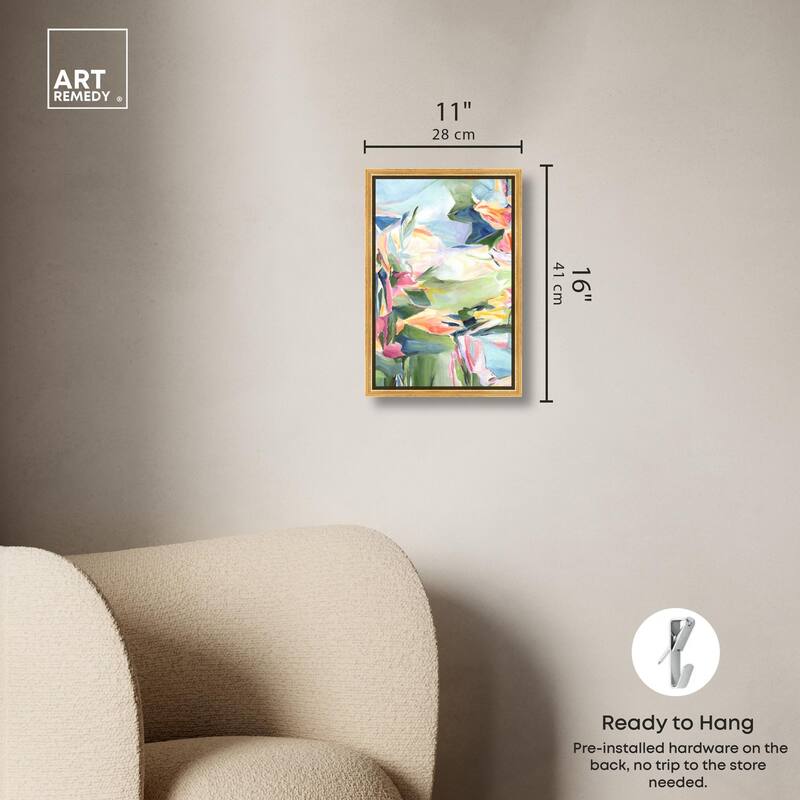 Sunkissed Garden Canvas by Art Remedy