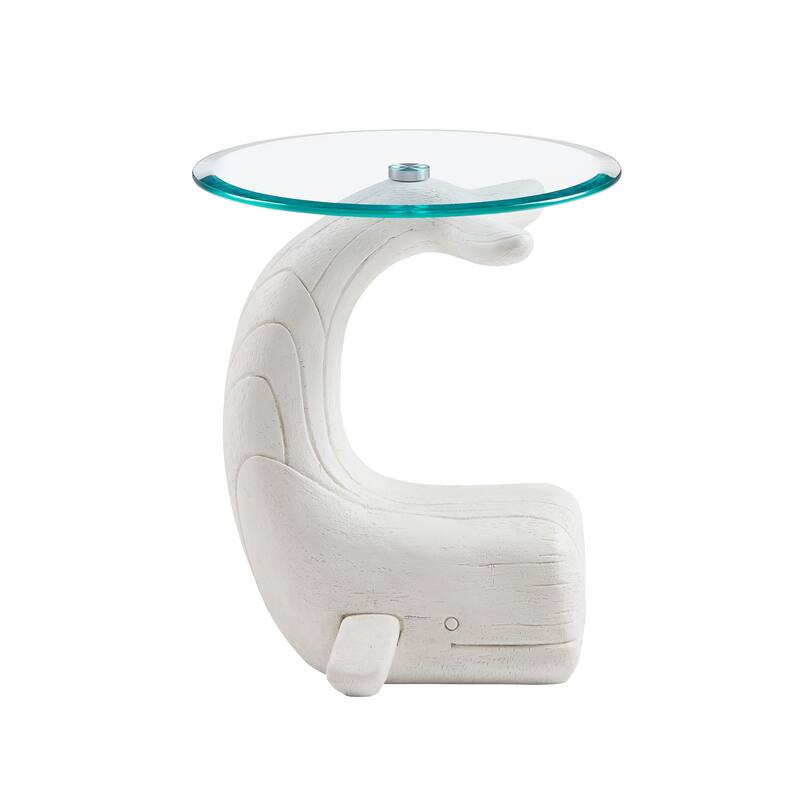 Linon Winifred Whale Side Table