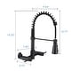 preview thumbnail 21 of 27, Dornberg Wall Mounted Pull Down Bridge Kitchen Faucet
