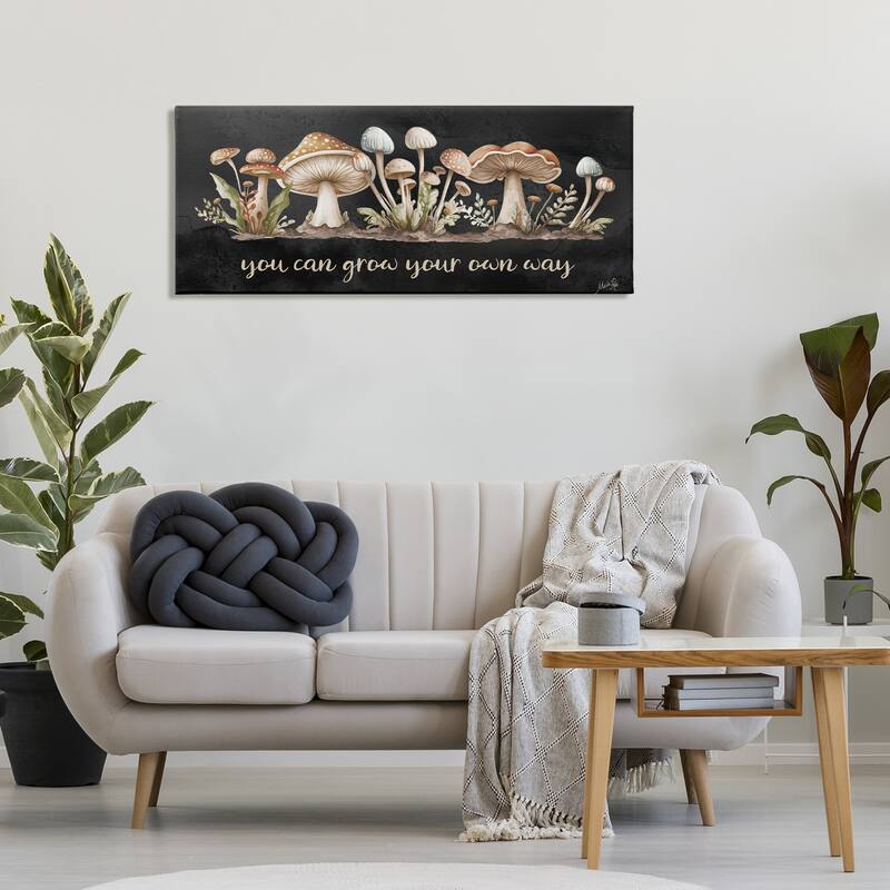 Stupell Grow Your Own Way Canvas Wall Art Design By Marla Rae