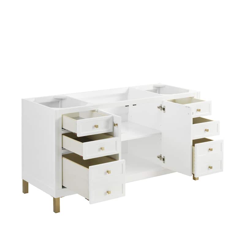 James Martin Vanities 503-V60S-3LDL Chicago 60" Free Standing Single
