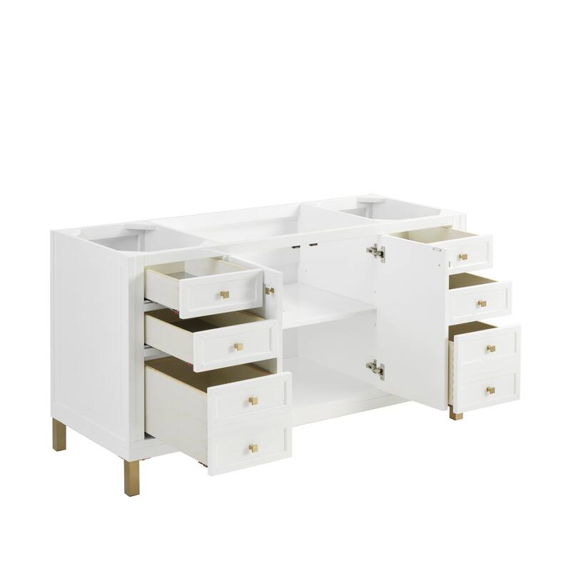 James Martin Vanities 503-V60S-FEJP Chicago 60" Free Standing Single