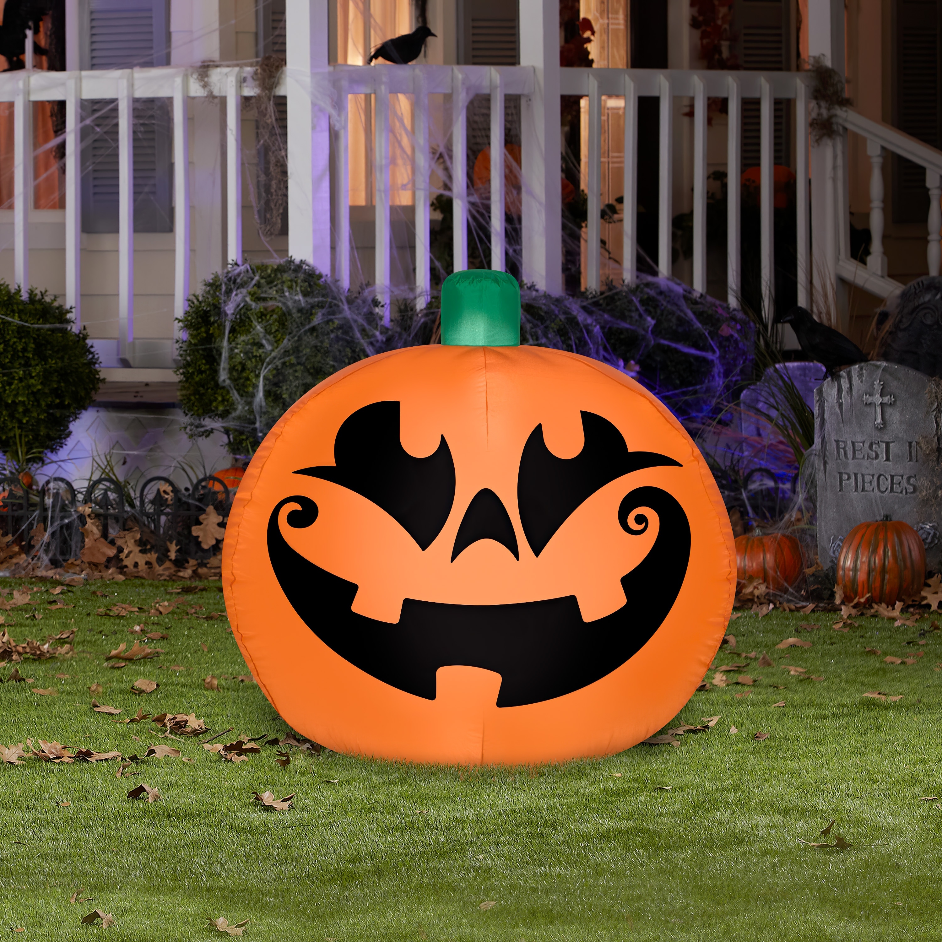 Airblown Inflatable Happy Jack-O'-Lantern