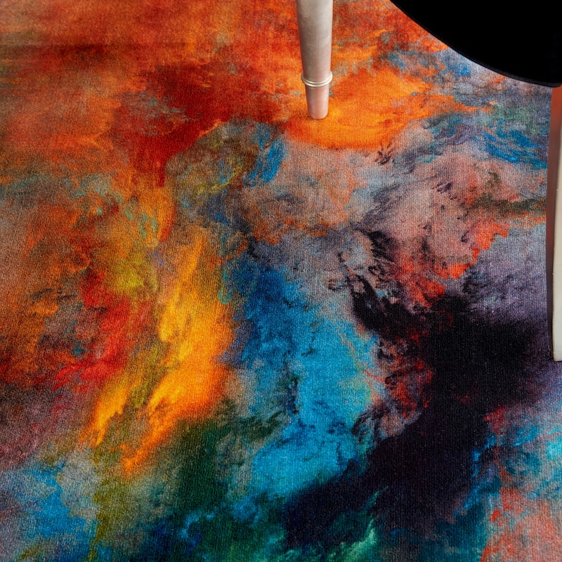 Nourison Le Reve Abstract Colorful Multi-colored Area Rug