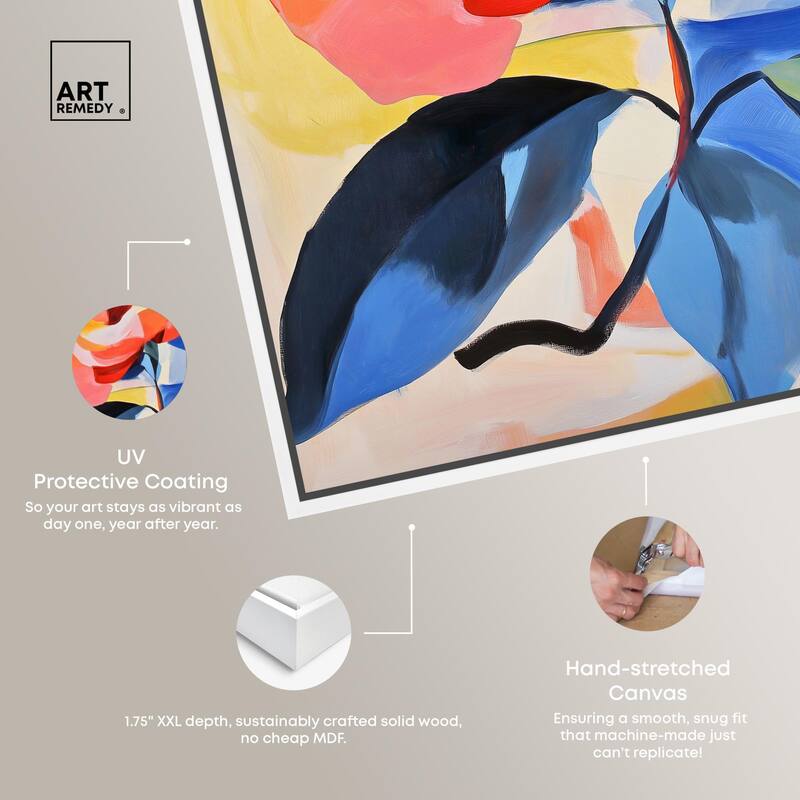 Chromatic Explosion II Canvas by Art Remedy