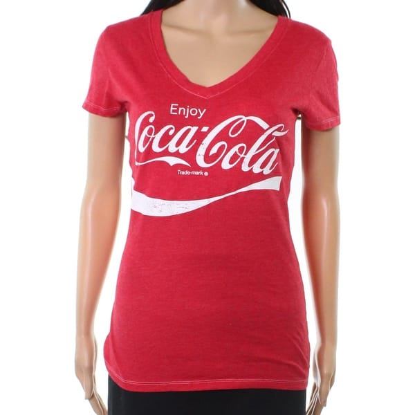 Shop Coca Cola Vintage New Red Women S Size Medium M Enjoy Coca Cola T Shirt Overstock 20617687