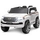 preview thumbnail 19 of 37, Electric Kids Ride-On Car SUV - 2 Seater Licensed Land Cruiser White