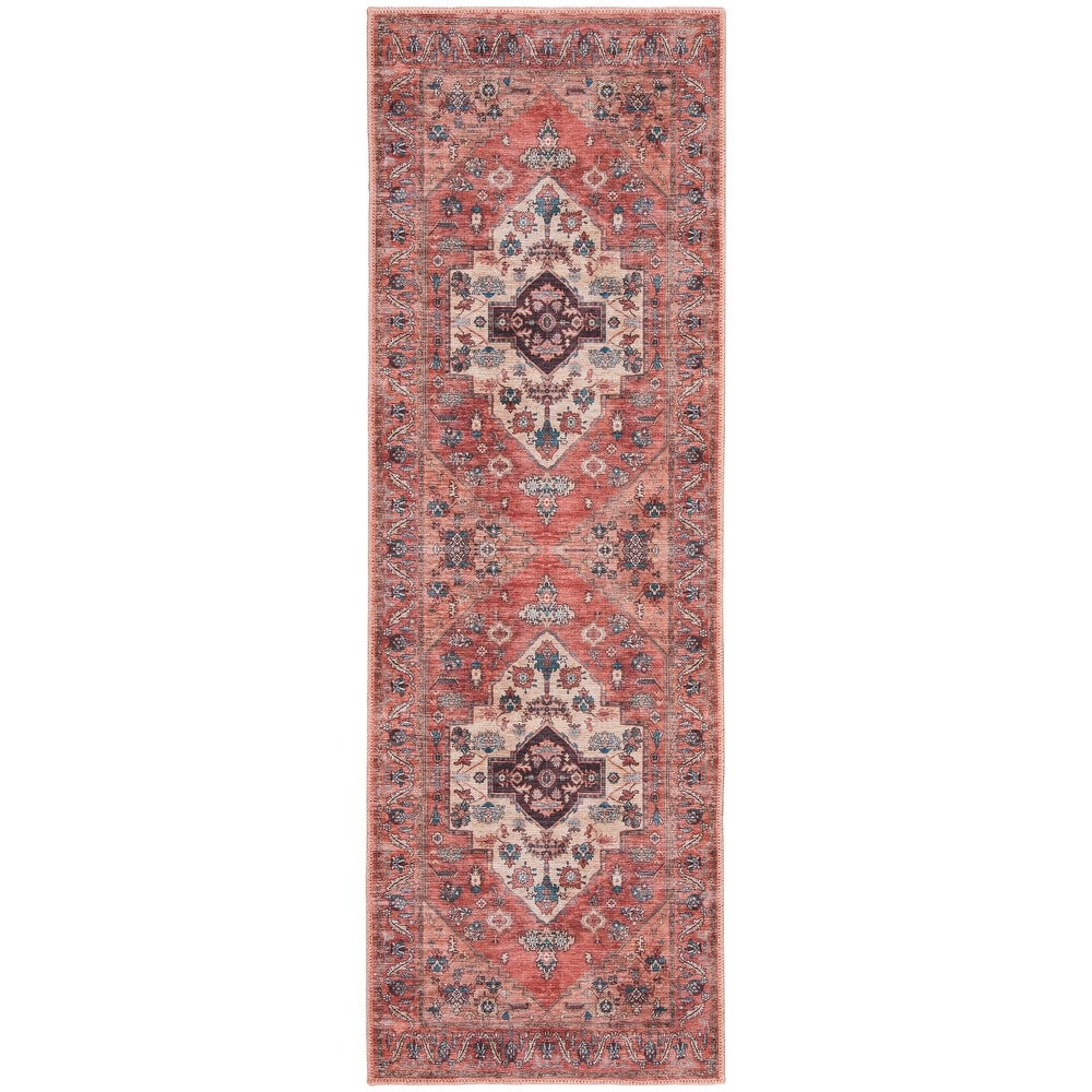 Washable Brilliance Persian Indoor Kitchen & Area Rug