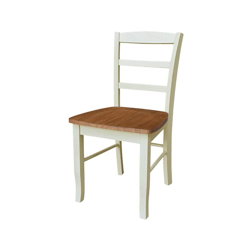 36" Round Pedestal Dining Table with Madrid Chairs